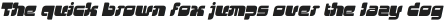 Burgein Italic otf (400) Sample