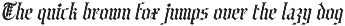 CS Enigma – Blackletter Font preview