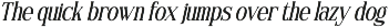 Flurries - Serif Display Font preview