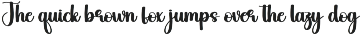 Inspiration | Script Font preview