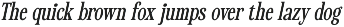 CS Miguela – Classic Font preview