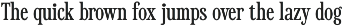 CS Miguela – Classic Font preview