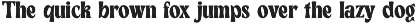 Mitkin Ligature Serif Font preview