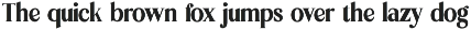 Obling Elegant Serif Font preview