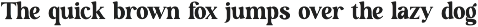 Milgra Elegant Serif Font preview