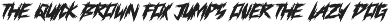 MELOK OBAH - Horror Font preview