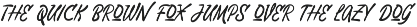 Street Laced Handwritten Typeface preview