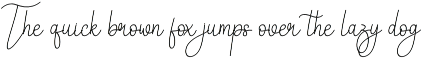 Rainday | Script Font preview