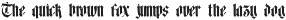 Mooltens Modern Blackletter Font preview