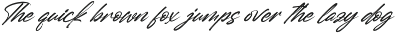 Gently Milarea Modern Brush Font preview