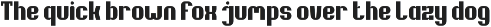 Reality Font preview