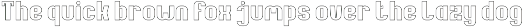 Reality Font preview