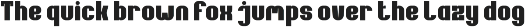 Reality Font preview