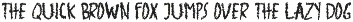 Escorz Horors Handmade Brush Horror font preview