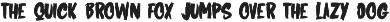 Lampur Sigmao Brush Caps Font preview