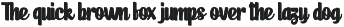 Shockbump - Bold Script Font preview