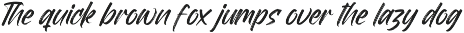 Mirage Factory Bold Brush Font preview