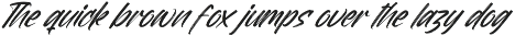 Mirage Factory Bold Brush Font preview