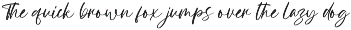 Allendia Modern Script Font preview