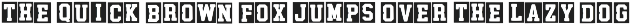 Varsity Block font preview