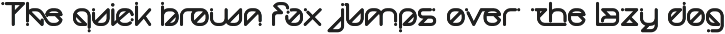 Balanced Buildings - Futuristic Font preview