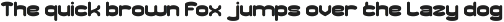 Flowing Thought font preview