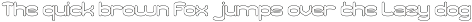 Flowing Thought font preview