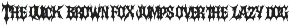 Darkness – Death Metal Typeface preview