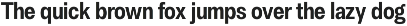 Uncmmn Nominee Sans Serif 21 Style preview