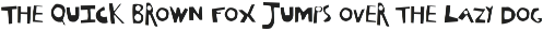 The Cutouts - Collage Display Font font preview