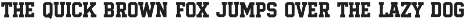Gwen Mark - Varsity College Font preview