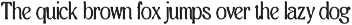 Quenza Blur font preview