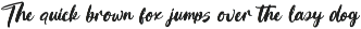 Ghatyna Bold Brush Font preview