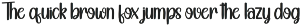 Romantic Comedy | Script Font preview