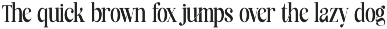 Milan Elegant Serif Font preview