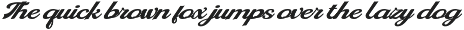 Galaxy Bold Script Font font preview