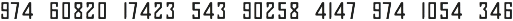 Number Girl – Number Only Fonts preview