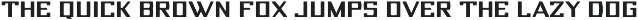 Flyboy Industrial Font preview