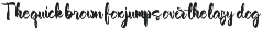 Garnite - Handwritten Script Font preview