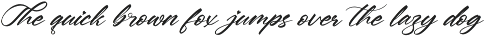 Boytang Keghora Calligraphy Font preview