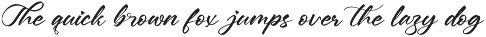 Boytang Keghora Calligraphy Font preview
