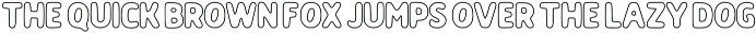 Cute Outline - Outline Font Types preview
