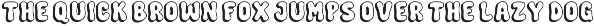 Outline Bounce - Bubble Font Type preview
