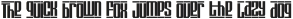 Digitron Futures Futuristic Font preview