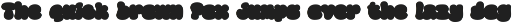 Happy Groov Layered Retro Font preview
