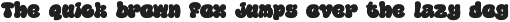Happy Groov Layered Retro Font preview