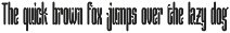AOT Creamilk Playful Condensed Font preview