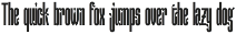 AOT Creamilk Playful Condensed Font preview