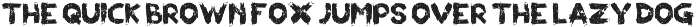 Grunge Brush - Brush Font Types preview