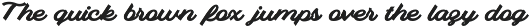 Wildcat - script typeface preview